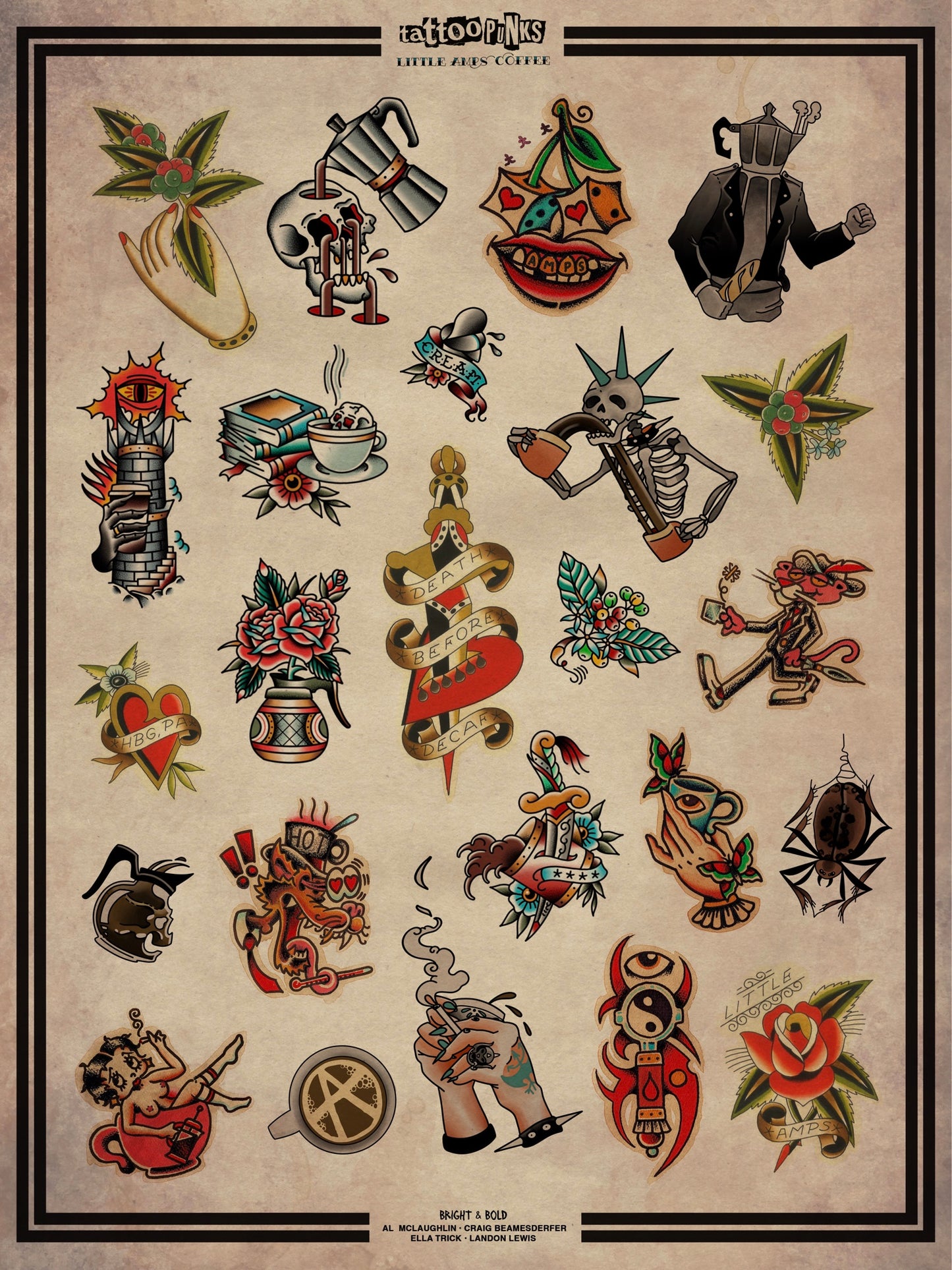 Bright & Bold - Coffee, Mug, and Poster Bundle