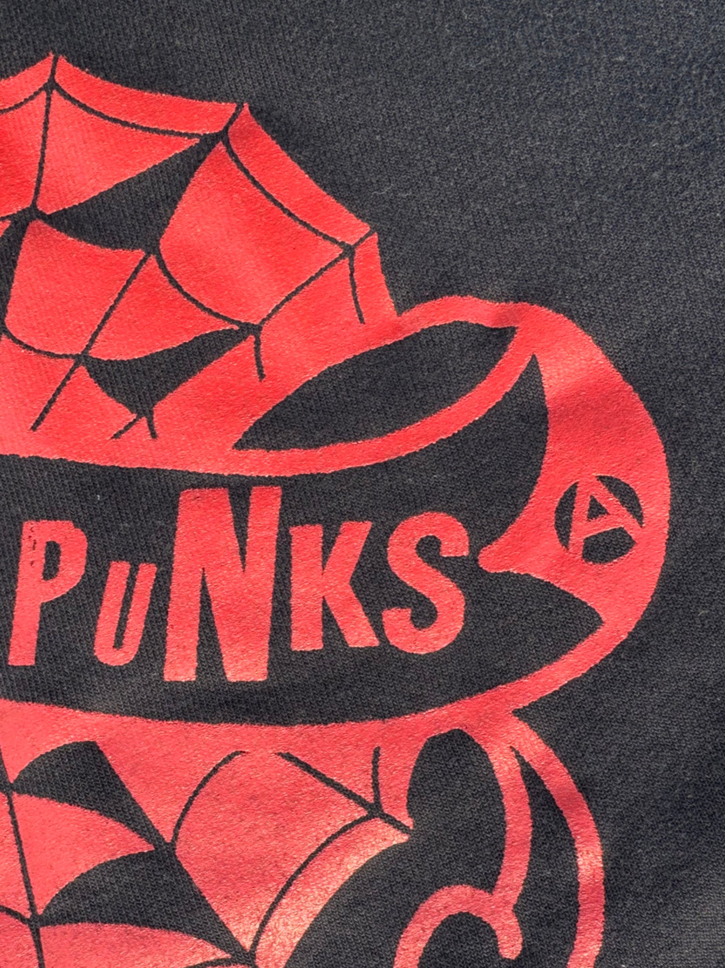 Tattoo Punks X Web Crop Hoodie