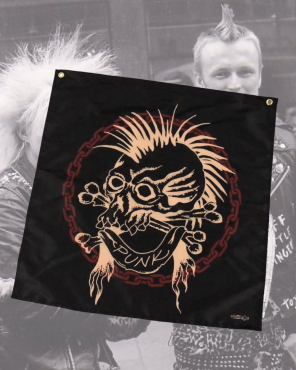 "Banner of Punk" Flag