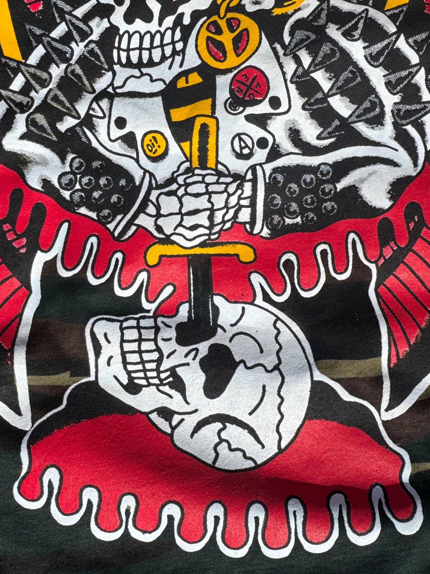 Tattoo Punks x Federico Raw - Camo Tee