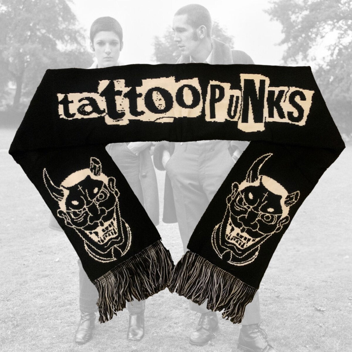 "Tattoo Punks x Prof. Falcon" Scarf