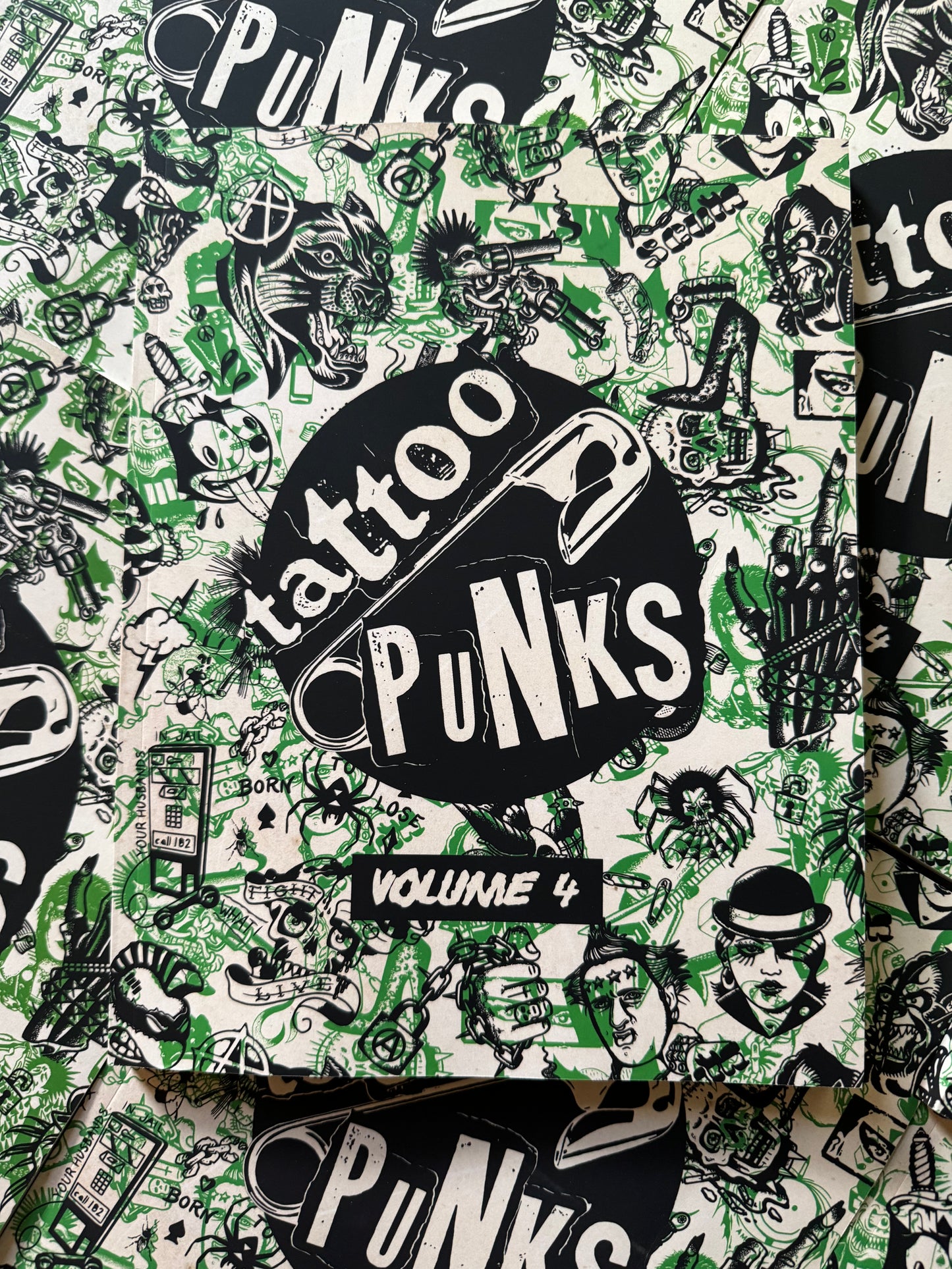 "Tattoo Punks Vol. 4" Book