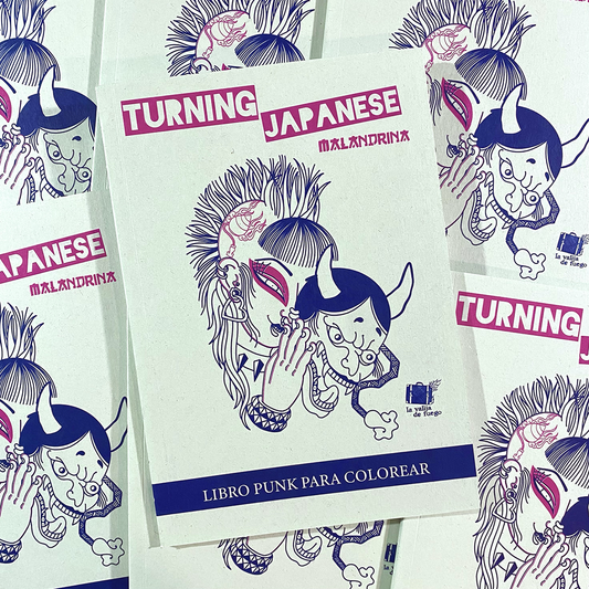 "Turning Japanese: Libro punk para colorear (Malandrina)" Book
