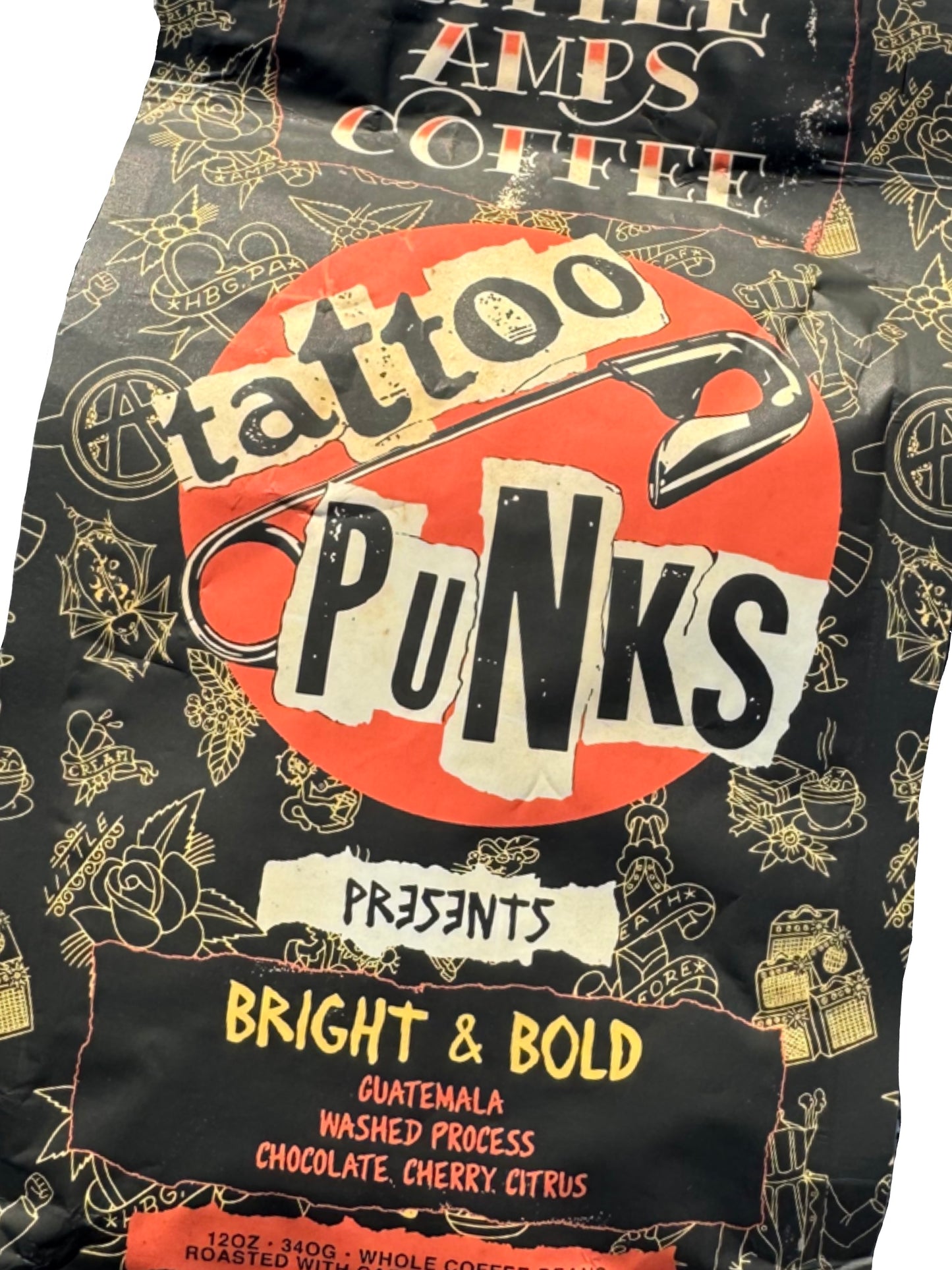 Little Amps Coffee x Tattoo Punks – Bright & Bold