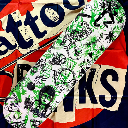 Tattoo Punks Popsicle Skateboard