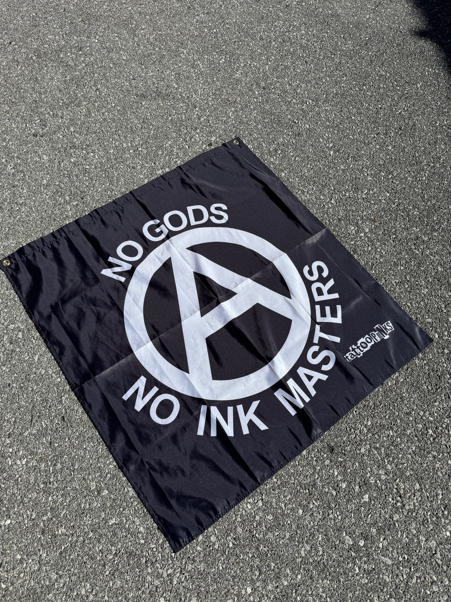 "No Gods No Ink Masters" Flag