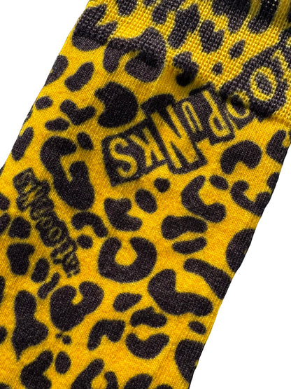 Tattoo Punks Leopard Print Socks