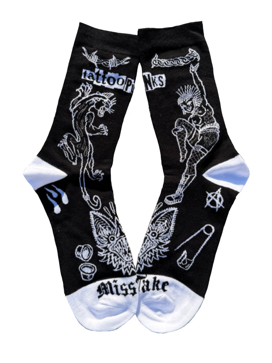 Tattoo Punks X MIss Take Socks