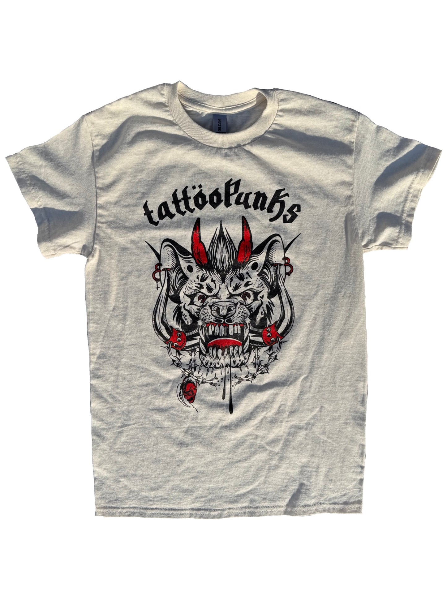 Tattoo Punks X Lorena Skunkrocker "Snaggle Rocker" Teeits a