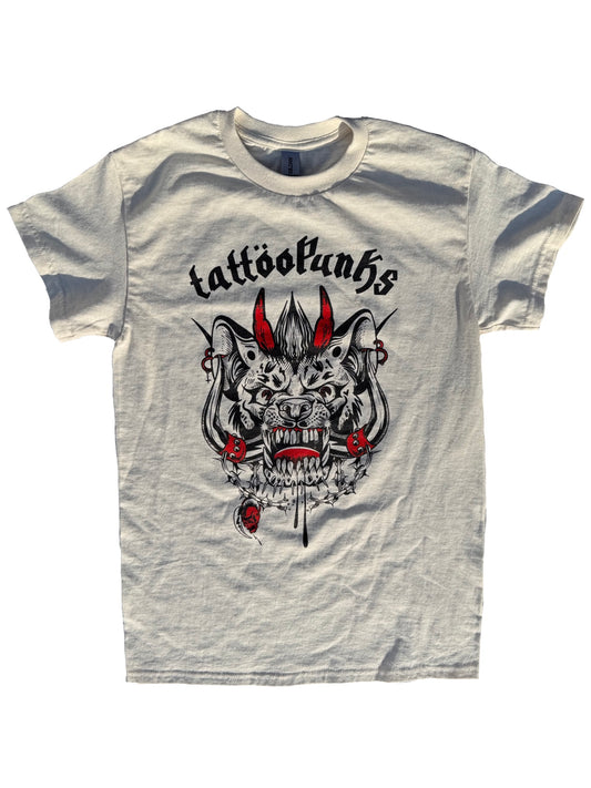 Tattoo Punks X Lorena Skunkrocker "Snaggle Rocker" Teeits a
