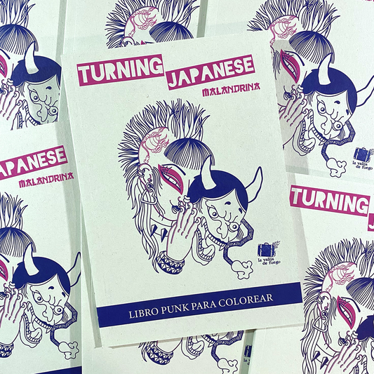 Turning Japanese: Libro punk para colorear (Malandrina)